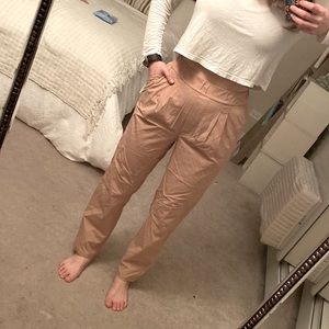 Lululemon Khaki Your True Trouser High Rise Pants